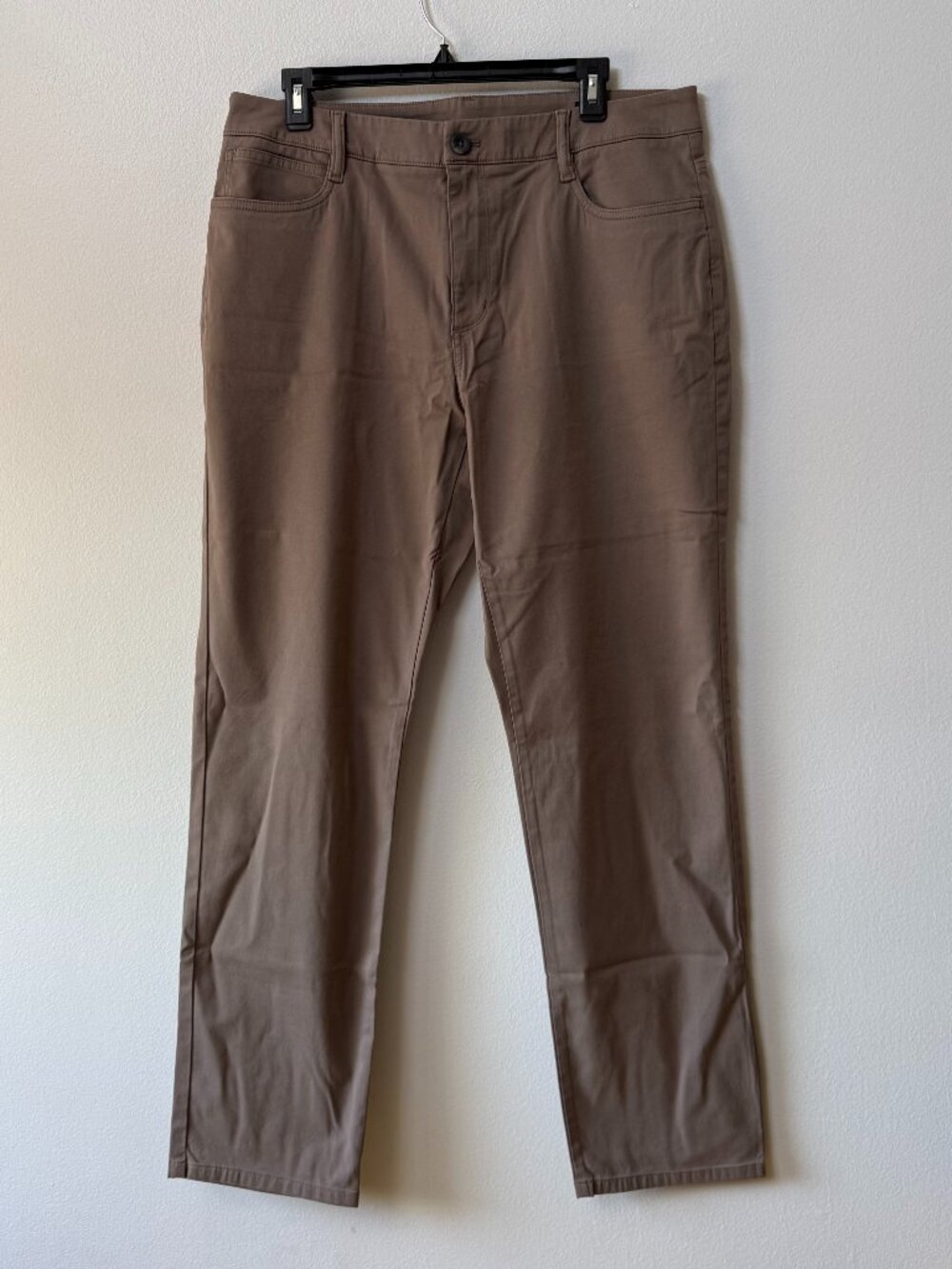 Vuori Meta Cotton Pant Classic Fit 5 Pocket Boulder Size 34
